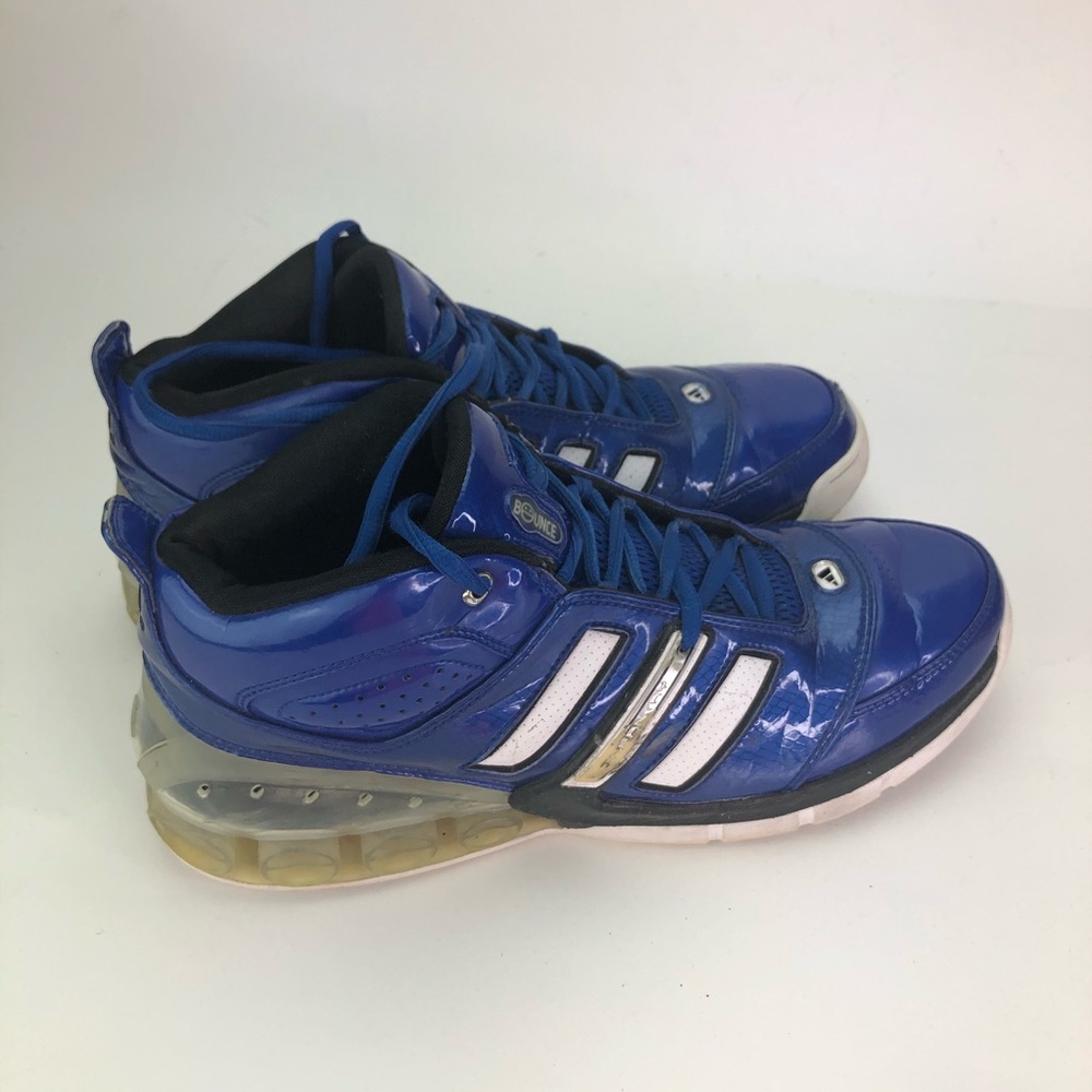 Adidas Mens Shoes Infantey Bounce Blue Basketball